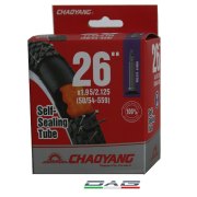 ChaoYang Camera d'aria MTB Antiforatura Autosigilante 26 x 1.95/2.10 valvola 48mm 1